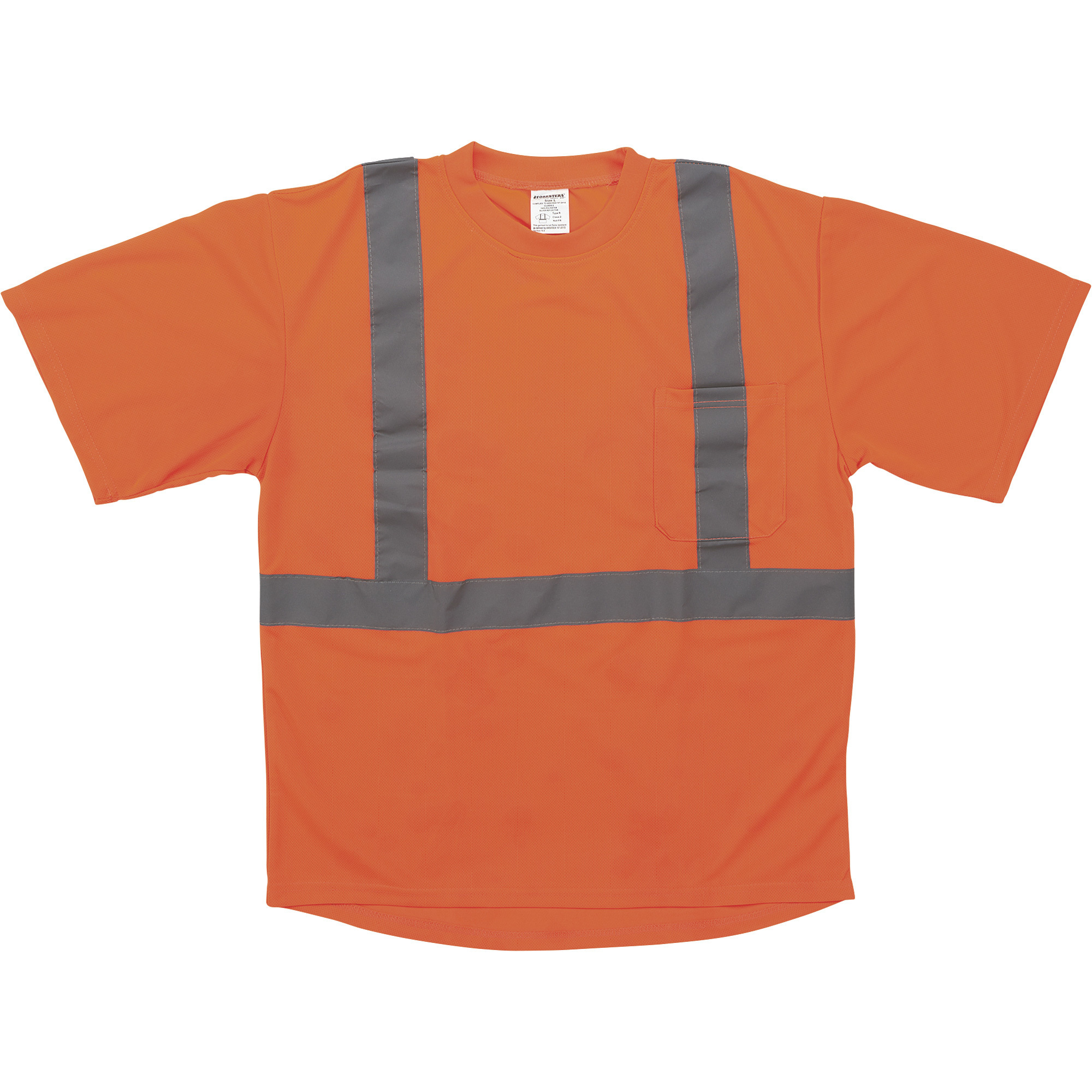 Forester Men's Class 2 High Visibility Short Sleeve T-Shirt